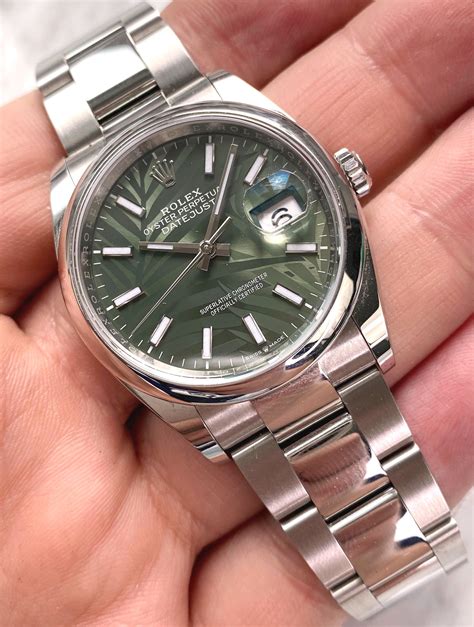 rolex palm dial 36|rolex palm dial for sale.